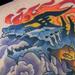 Tattoos - mechanical dragon - 70402